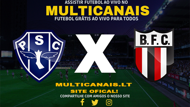Assistir Paysandu x Botafogo SP AO VIVO Online 27/04/2024